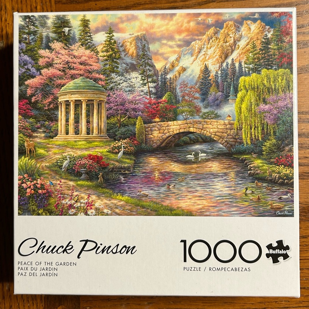 Buffalo David Bitton Tranquil Garden Puzzle - 1000 Pieces